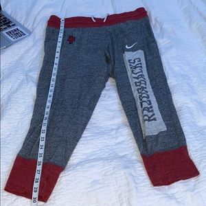 Razorback cropped sweatpants